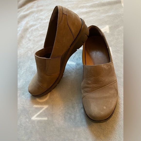 Dansko Shoes - Dansko Suede Leather Slip-On Loafers